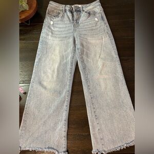 Mica Wide Leg crop Jeans